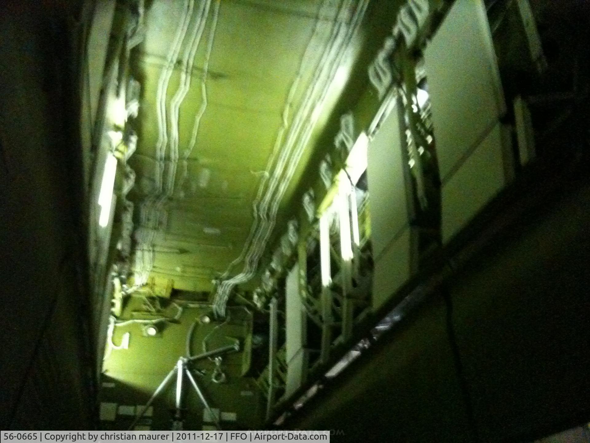 56-0665, 1956 Boeing B-52D-30-BW Stratofortress C/N 464036, BOMB BAY