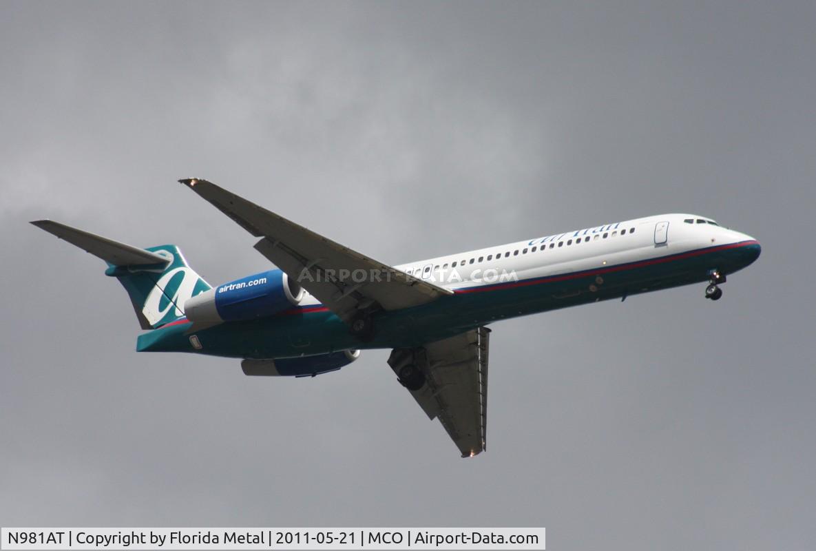 N981AT, 2002 Boeing 717-200 C/N 55040, Air Tran 717