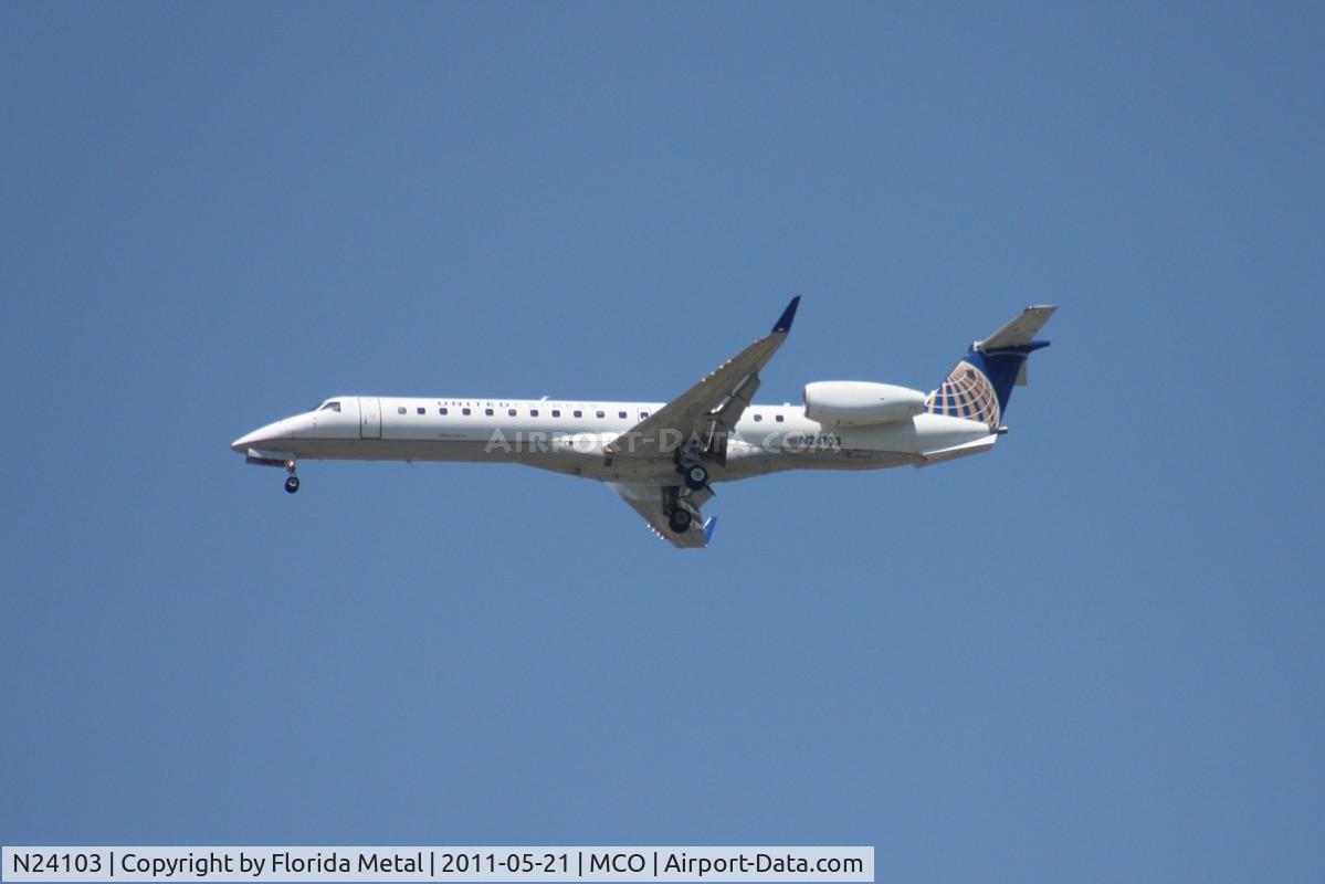 N24103, 2002 Embraer ERJ-145XR (EMB-145XR) C/N 145645, United Express E145XR