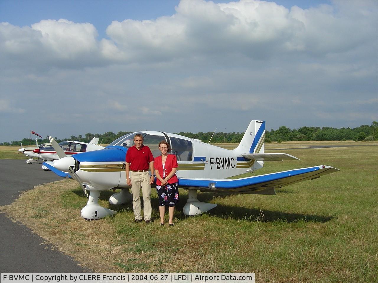 F-BVMC, Robin DR-400-180 Regent C/N 955, L'avion sur lequel j'ai été laché!