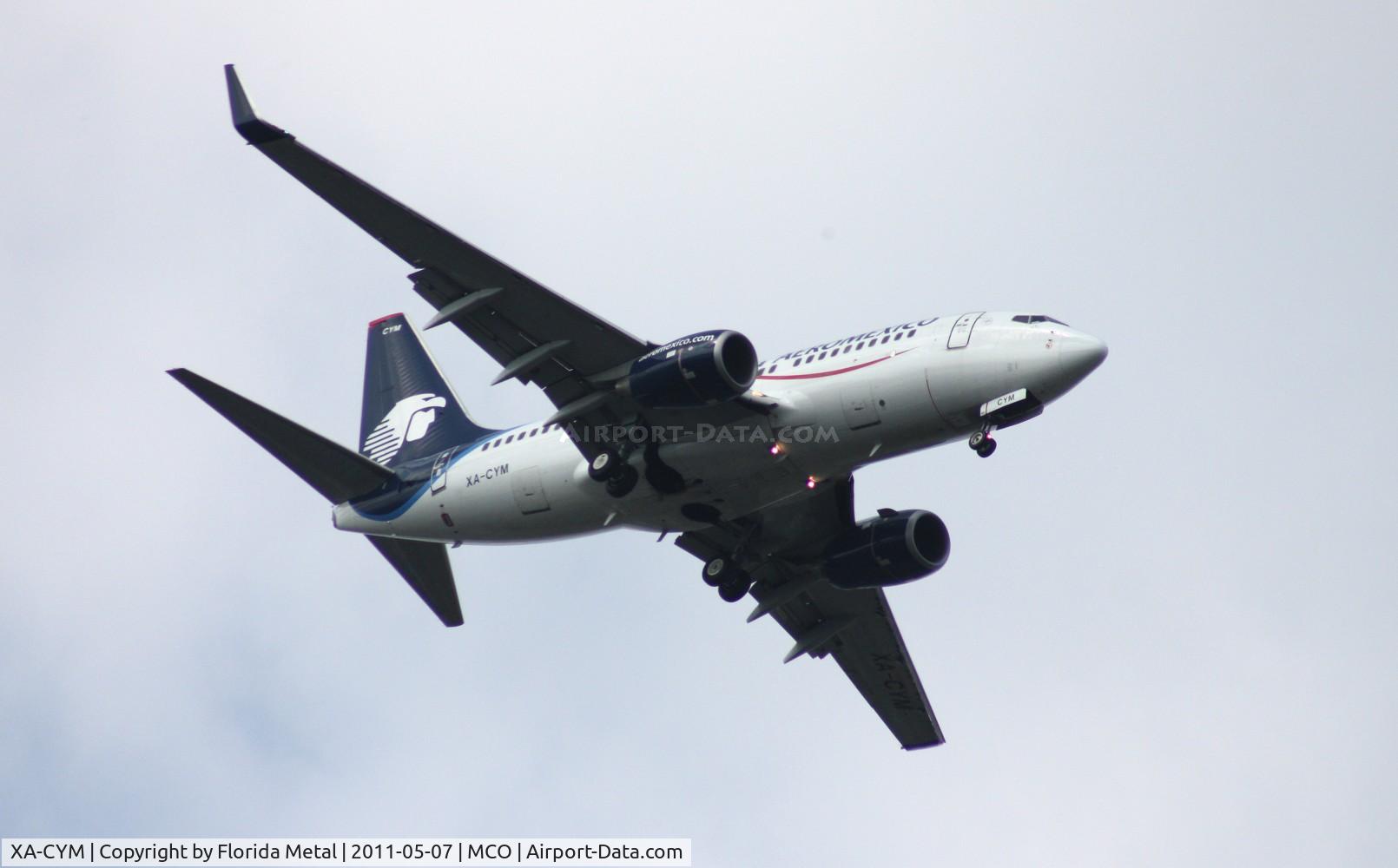 XA-CYM, 2007 Boeing 737-752 C/N 35124, Aeromexico 737
