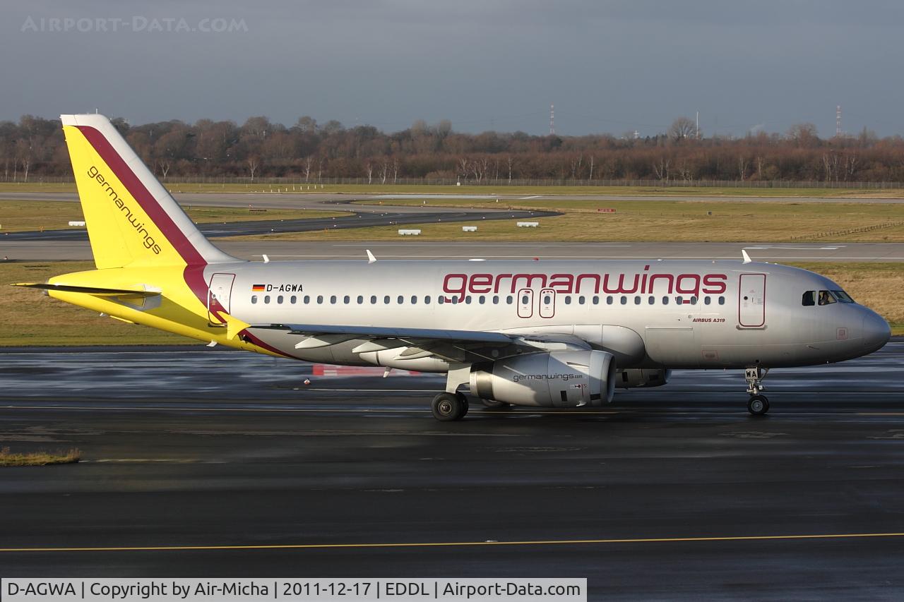 D-AGWA, 2006 Airbus A319-132 C/N 2813, Germanwings, Airbus A319-132, CN: 2813