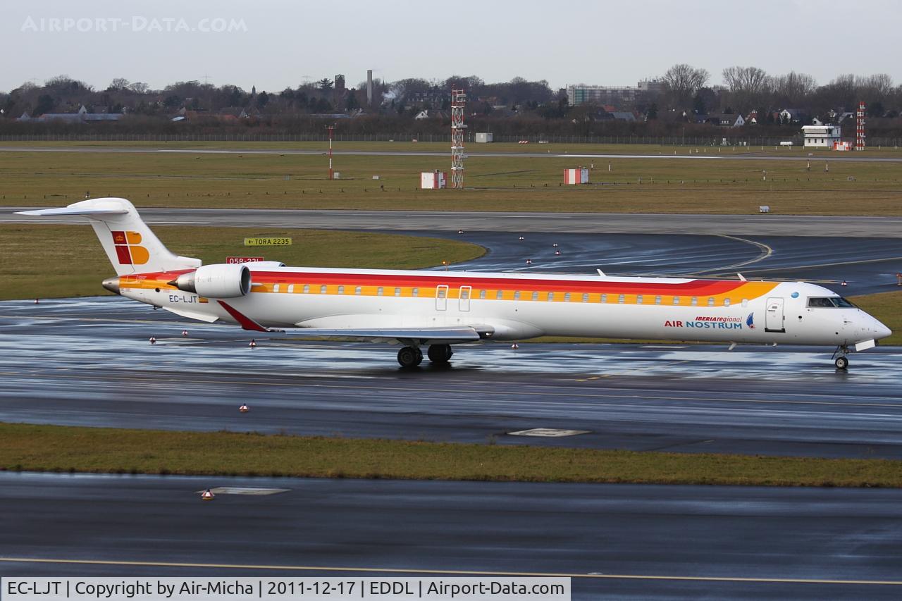 EC-LJT, 2010 Bombardier CRJ-1000ER NG (CL-600-2E25) C/N 19005, Air Nostrum, Bombardier CRJ-1000ER, CN: 19005