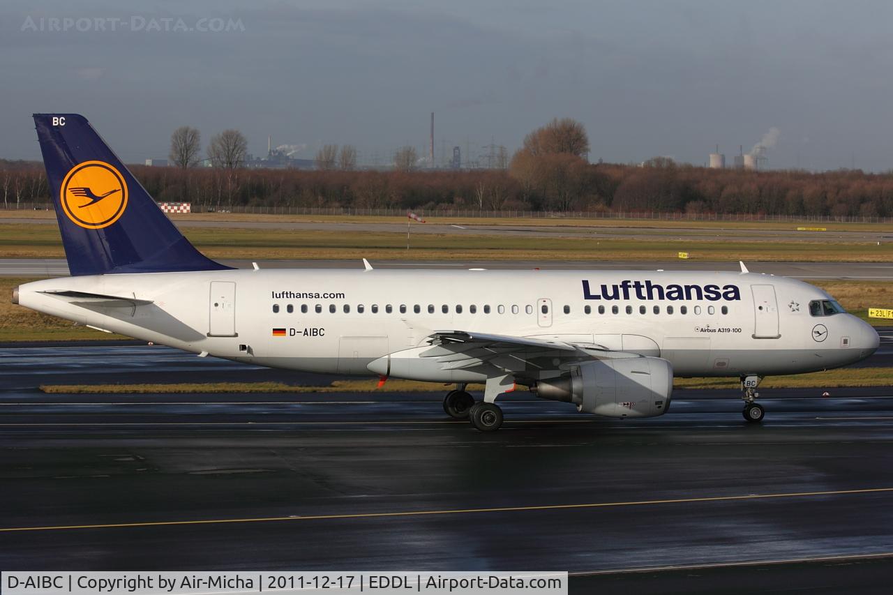 D-AIBC, 2010 Airbus A319-112 C/N 4332, Lufthansa, Airbus A319-112, CN: 4332