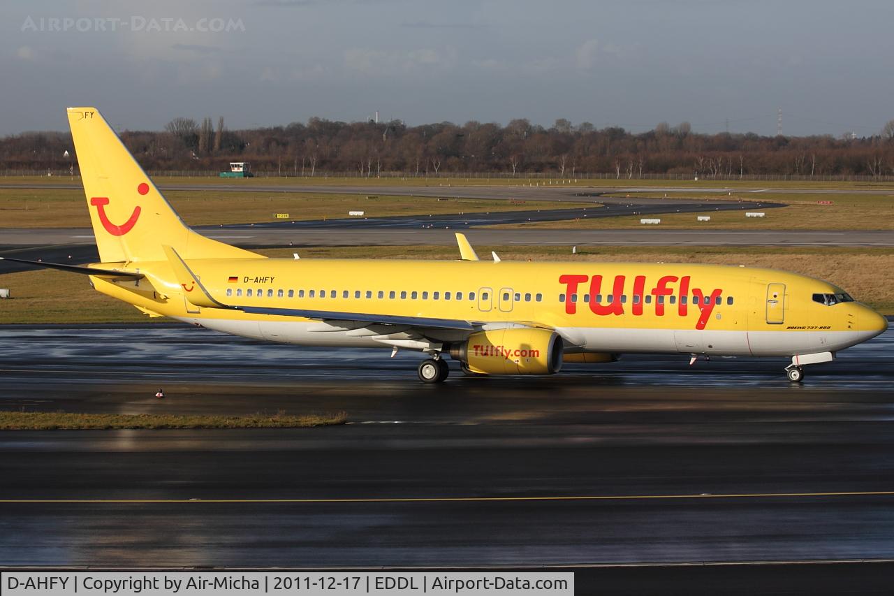 D-AHFY, 2001 Boeing 737-8K5 C/N 30417, Tuifly, Boeing 737-8K5 (WL), CN: 30417/0781