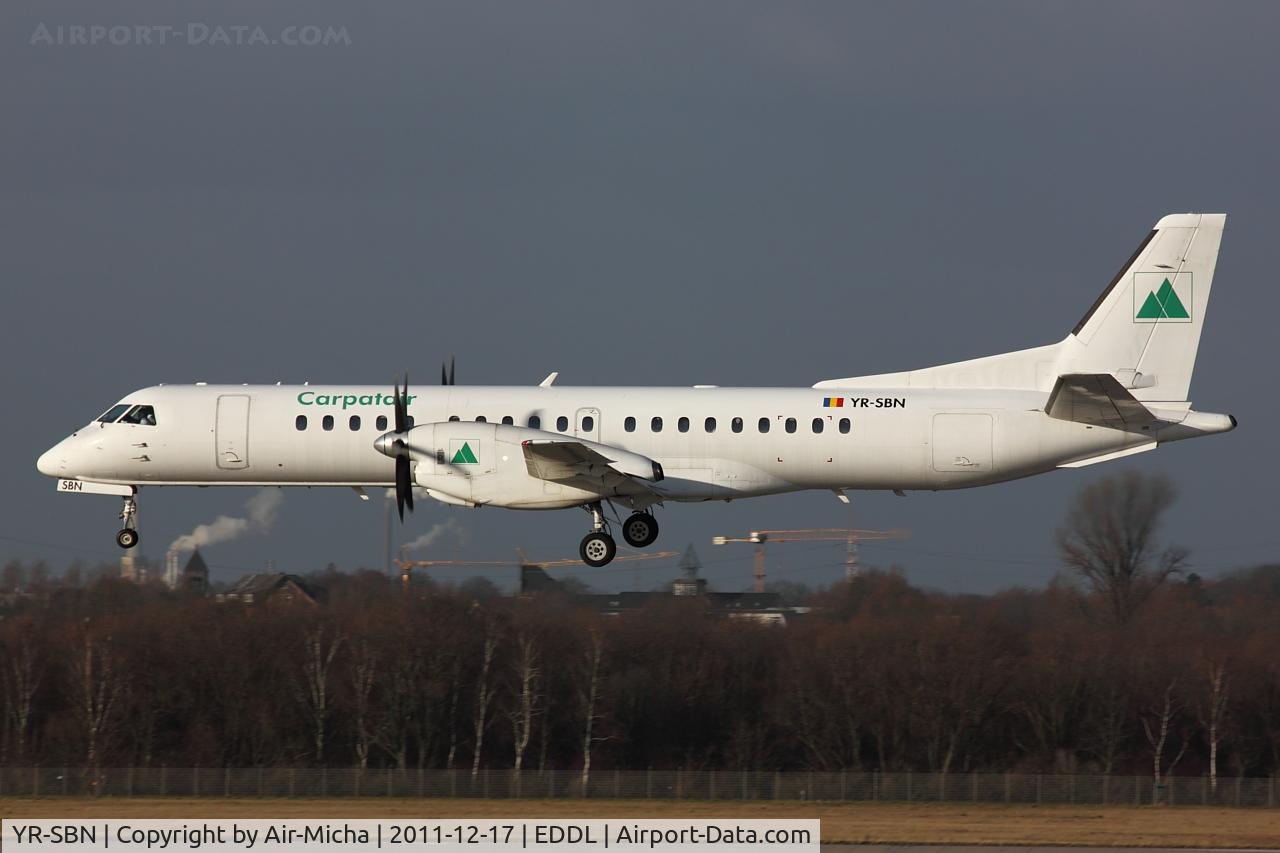 YR-SBN, 1997 Saab 2000 C/N 2000-044, Carpatair, Saab 2000, CN: 2000-044