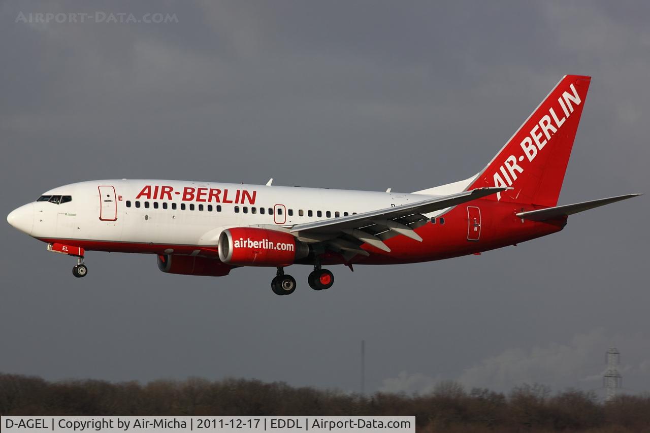 D-AGEL, 1997 Boeing 737-75B C/N 28110, Air Berlin, Boeing 737-75B, CN: 28110/0005