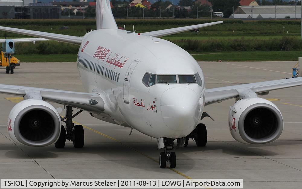 TS-IOL, 1999 Boeing 737-6H3 C/N 29497, Tunis Air Boeing 737