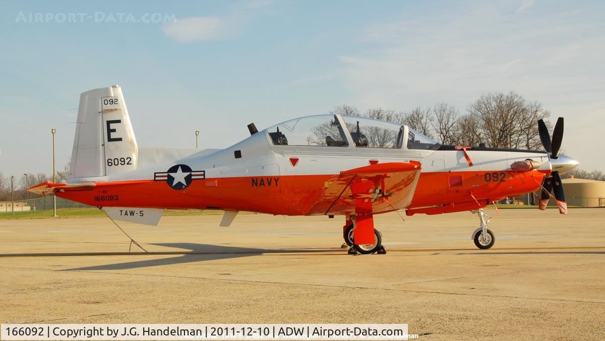 166092, 2011 Raytheon T-6B Texan II C/N PN-83, at NAF Washington