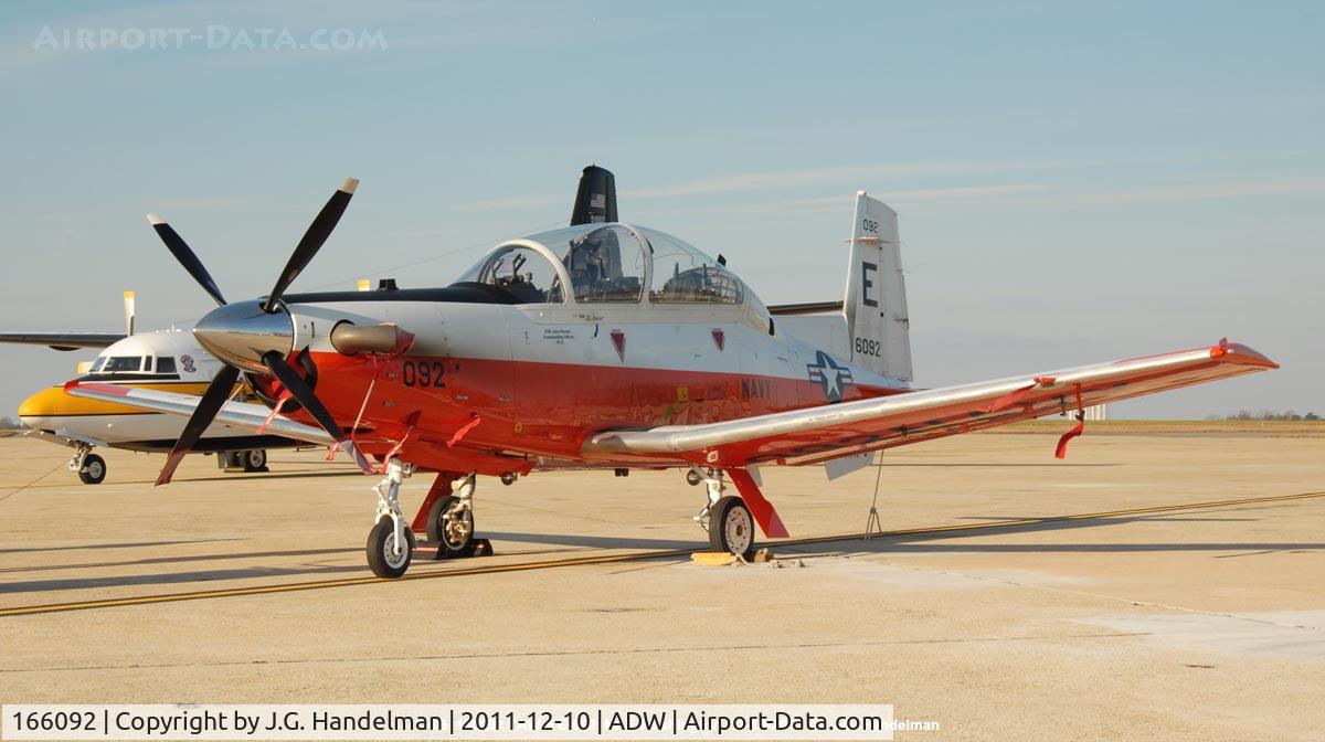 166092, 2011 Raytheon T-6B Texan II C/N PN-83, at NAF Washington