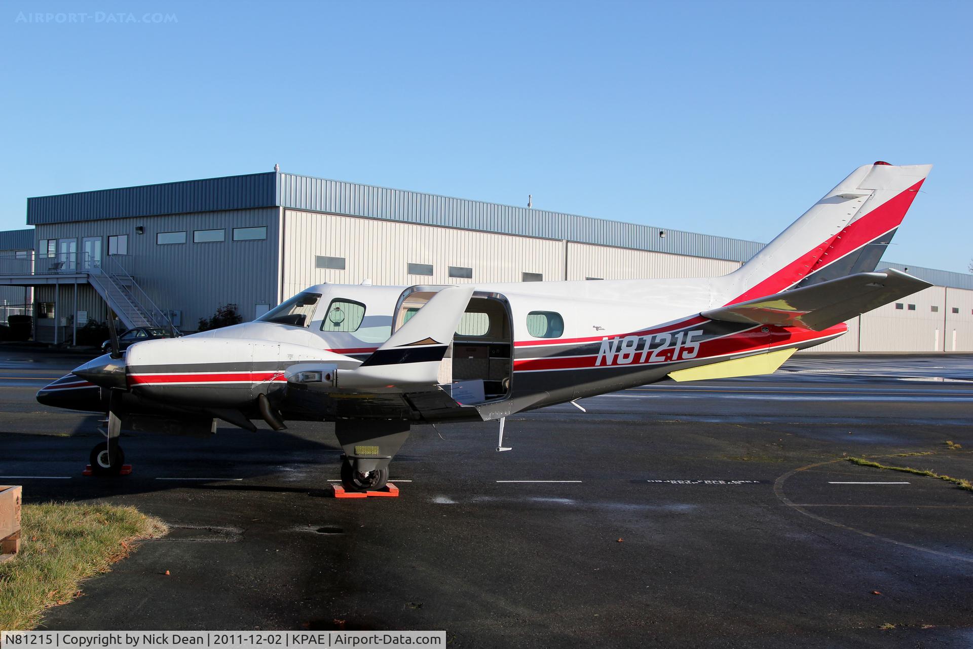 N81215, 1974 Beech B-60 Duke C/N P-293, KPAE/PAE