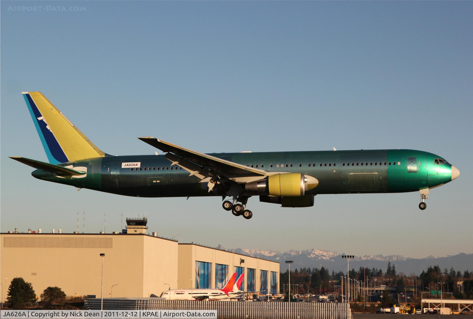 JA626A, 2011 Boeing 767-381/ER C/N 40897, KPAE/PAE