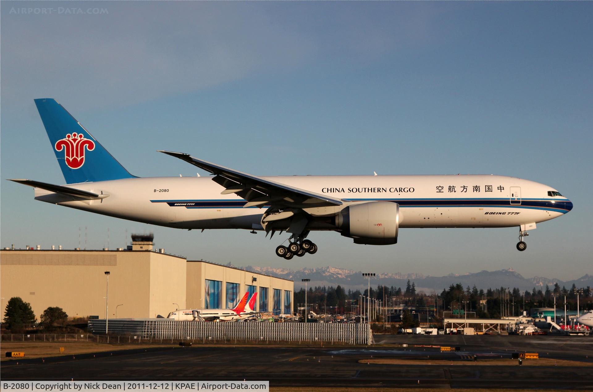 B-2080, 2011 Boeing 777-F1B C/N 37314, KPAE/PAE