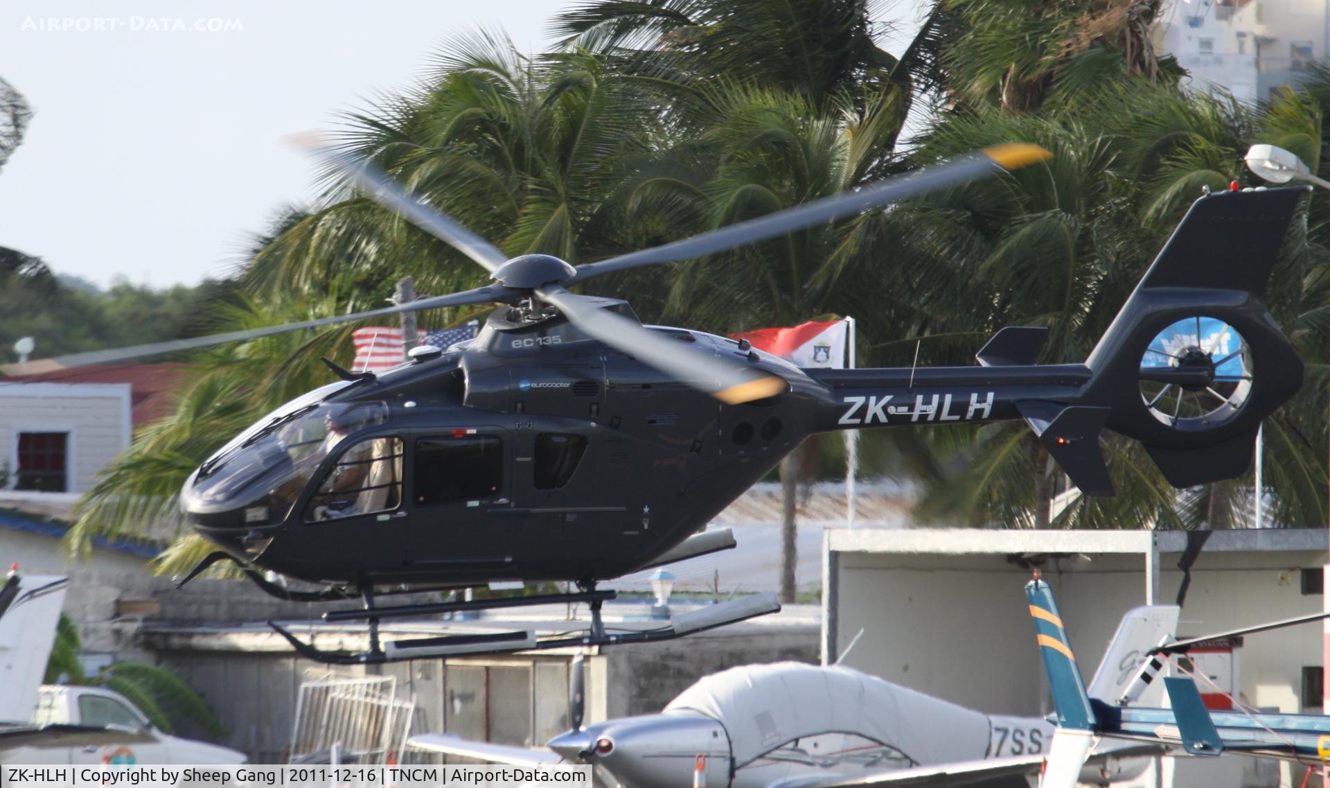 ZK-HLH, Eurocopter EC-135P-2 C/N 0193, ZK-HLH at TNCM