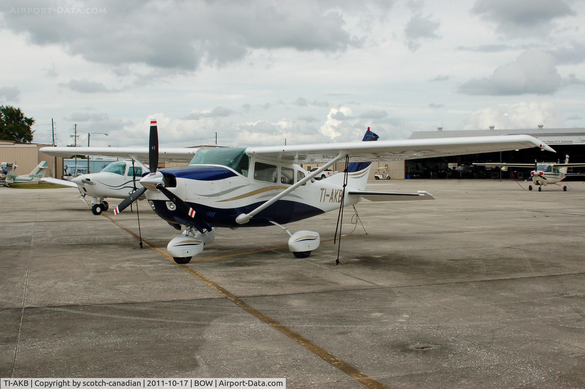 TI-AKB, 2009 Cessna U206F 6 Stationair C/N U20603300, 2009 Cessa U206F Stationair 6 TI-AKB at Bartow Municipal Airport, Bartow, FL