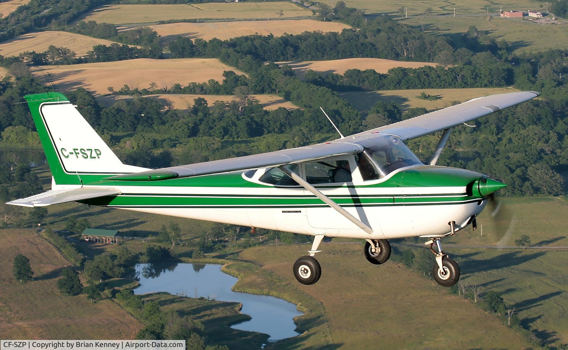 CF-SZP, 1965 Cessna 172G C/N 17253847, Over York Ontario