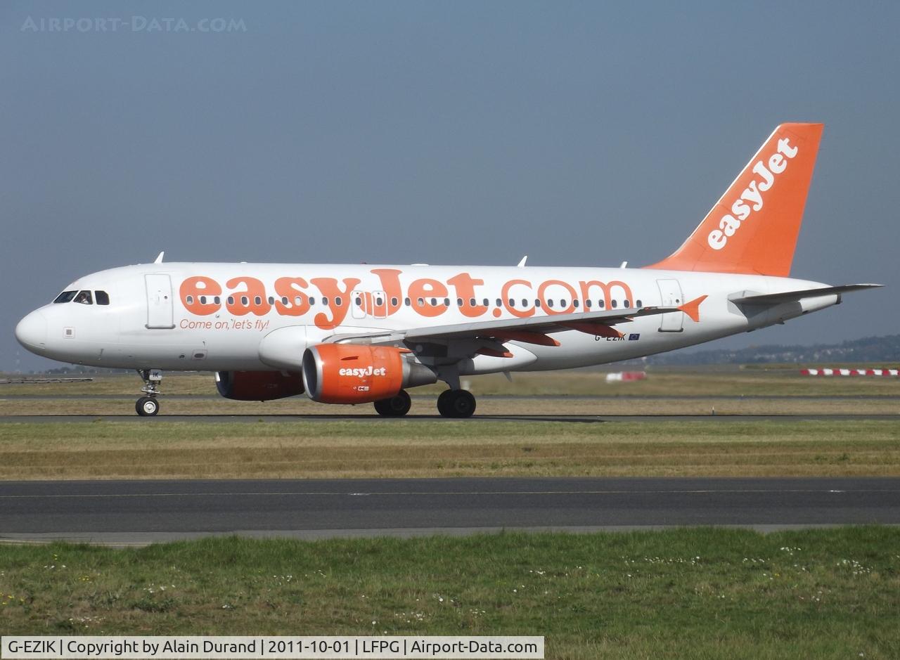 G-EZIK, 2005 Airbus A319-111 C/N 2481, The 