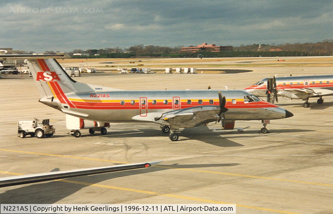 N221AS, 1986 Embraer EMB-120ER Brasilia C/N 120.020, Brasilia , ASA