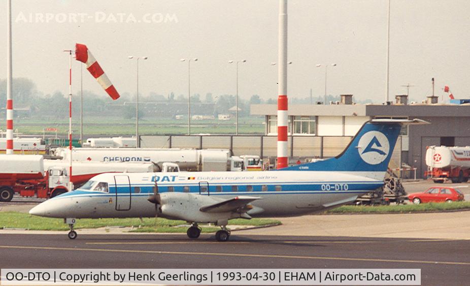 OO-DTO, Embraer EMB-120ER Brasilia C/N 120253, Sabena flights operated by DAT