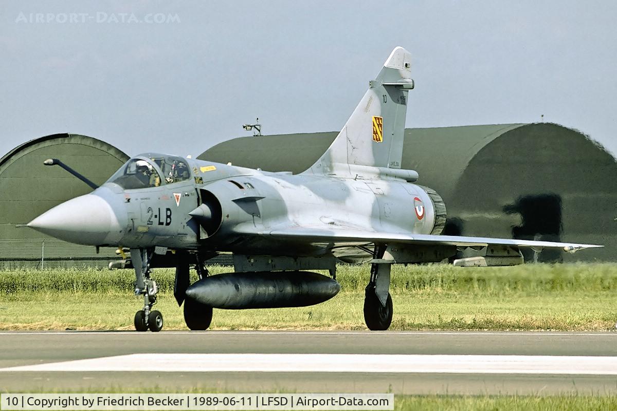10, Dassault Mirage 2000C C/N 10, ready for departure