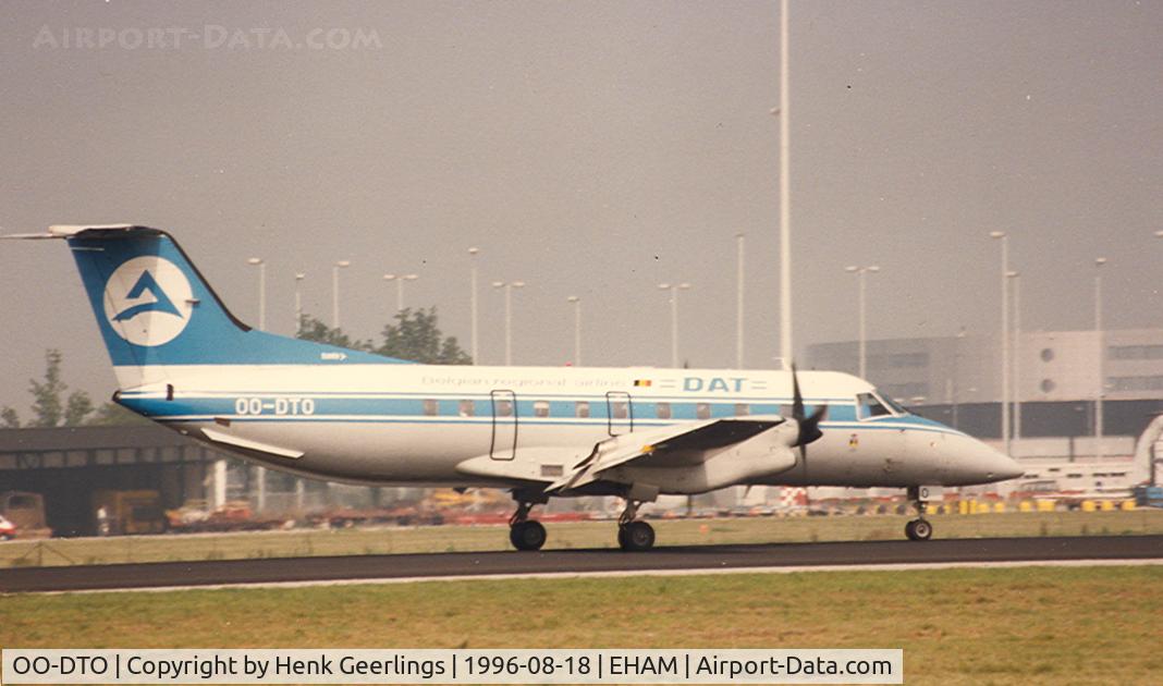 OO-DTO, Embraer EMB-120ER Brasilia C/N 120253, Sabena flights operated by DAT