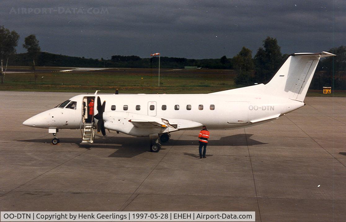 OO-DTN, 1991 Embraer EMB-120RT Brasilia C/N 120235, DAT - Danish Air Transport , operating flts for Sabena