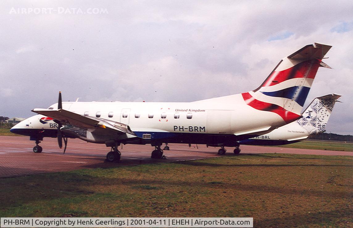 PH-BRM, Embraer EMB-120RT Brasilia C/N 120090, British Aiways (Base Airlines)