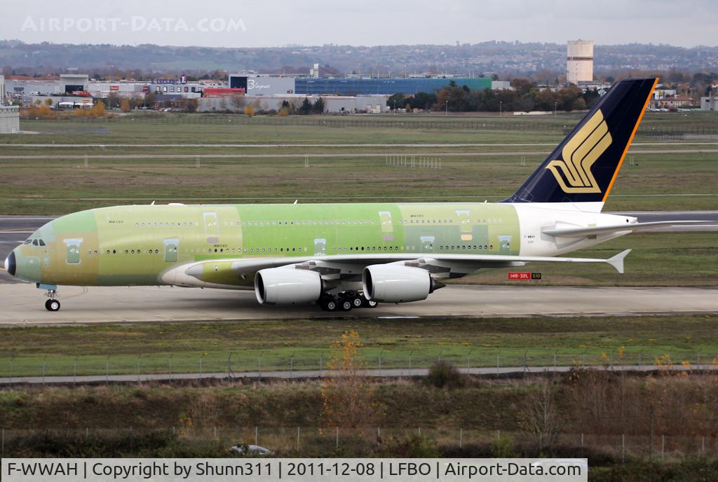 F-WWAH, 2012 Airbus A380-841 C/N 085, C/n 0085 - For Singapore Airlines as 9V-SKR