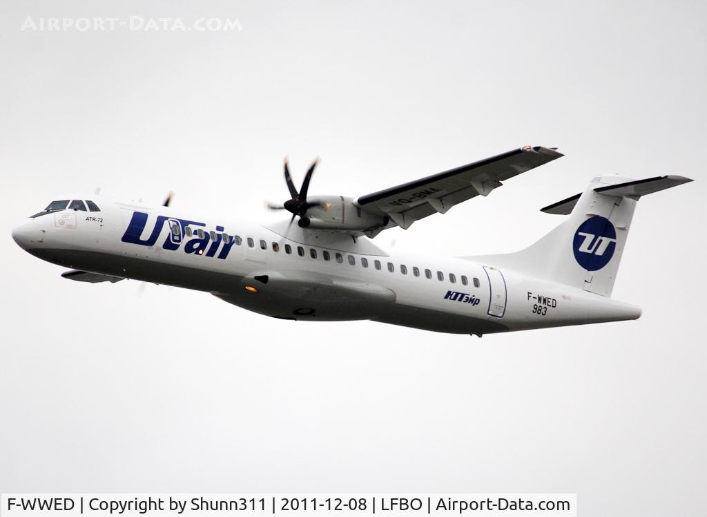 F-WWED, 2011 ATR 72-500 C/N 983, C/n 0983 - To be VQ-BMA