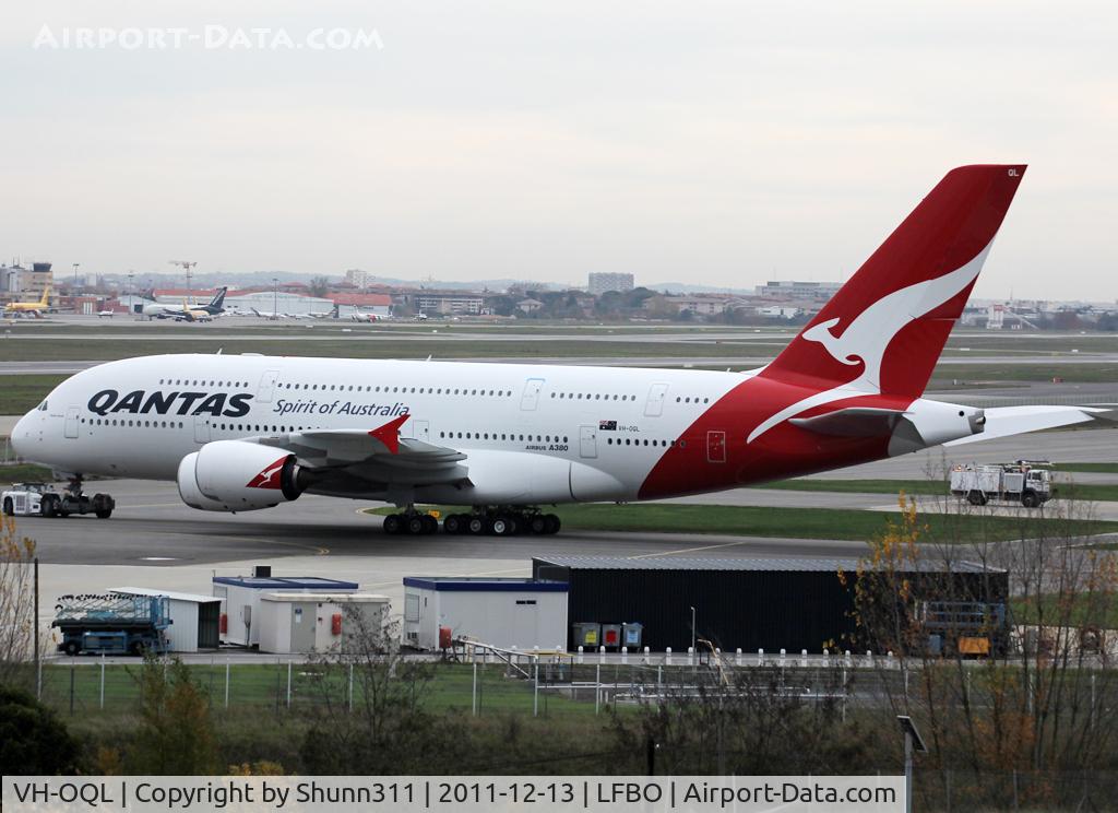 VH-OQL, 2011 Airbus A380-842 C/N 074, Ready for delivery...