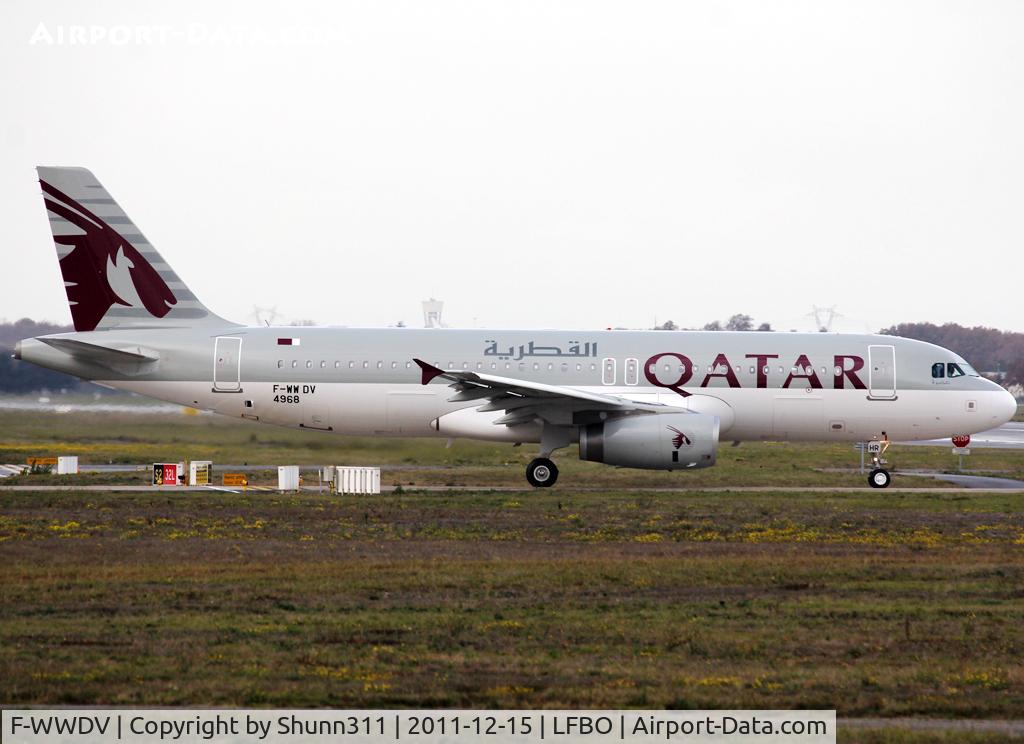 F-WWDV, 2011 Airbus A320-232 C/N 4968, C/n 4968 - To be A7-AHR