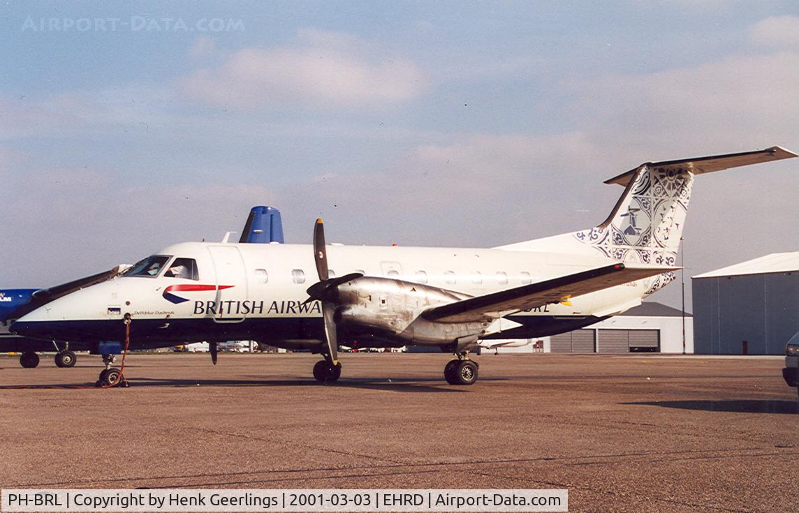 PH-BRL, 1988 Embraer EMB-120RT Brasilia C/N 120083, British Airways operated by Base Airlines