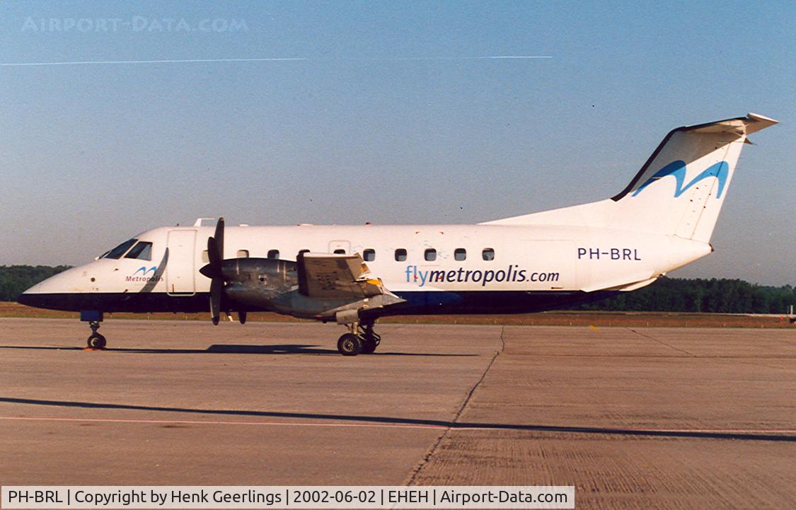 PH-BRL, 1988 Embraer EMB-120RT Brasilia C/N 120083, Metropolis Airlines