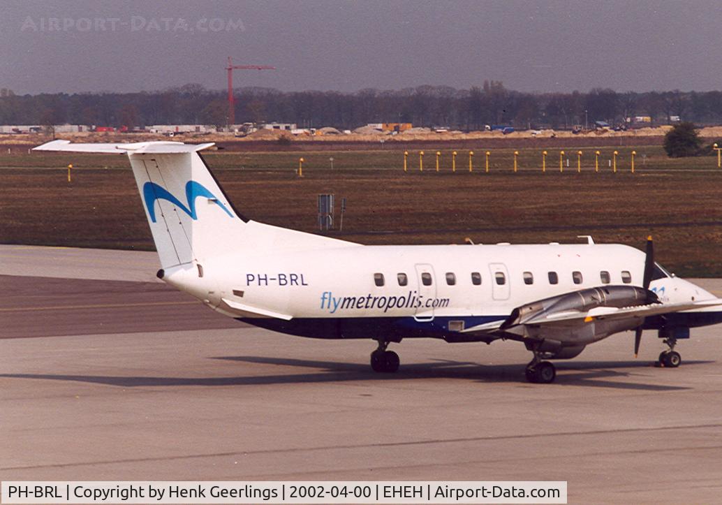 PH-BRL, 1988 Embraer EMB-120RT Brasilia C/N 120083, Metropolis Airlines
