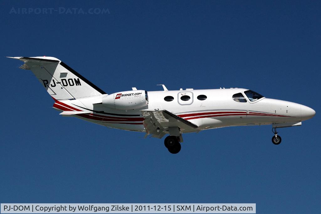 PJ-DOM, 2010 Cessna 510 Citation Mustang Citation Mustang C/N 510-0316, visitor