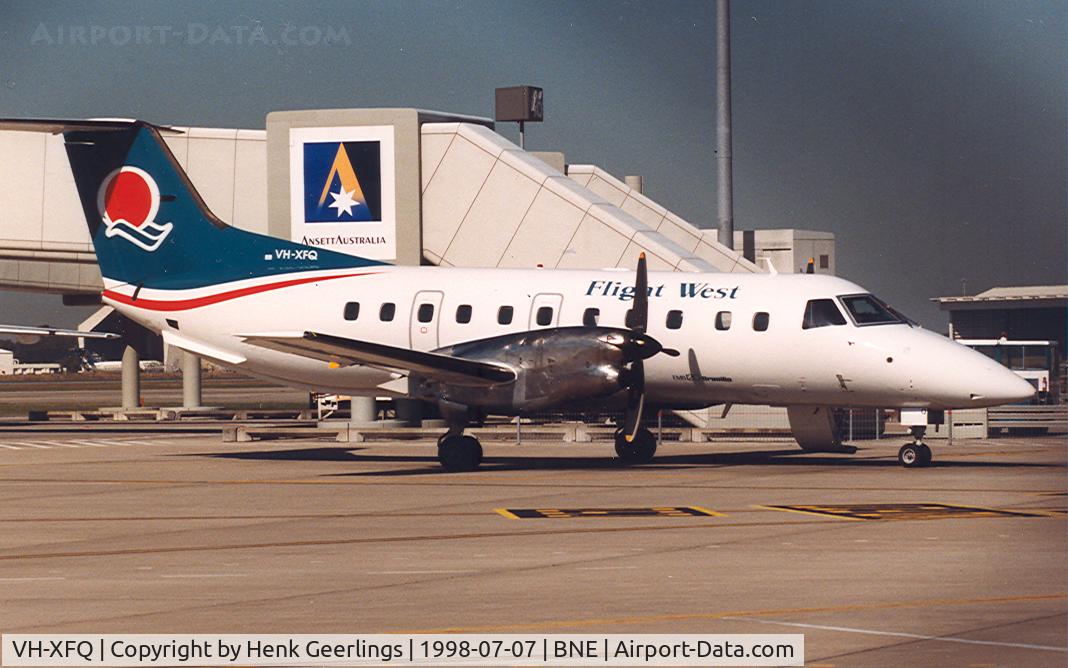 VH-XFQ, 1989 Embraer EMB-120ER Brasilia C/N 120115, Flight West
