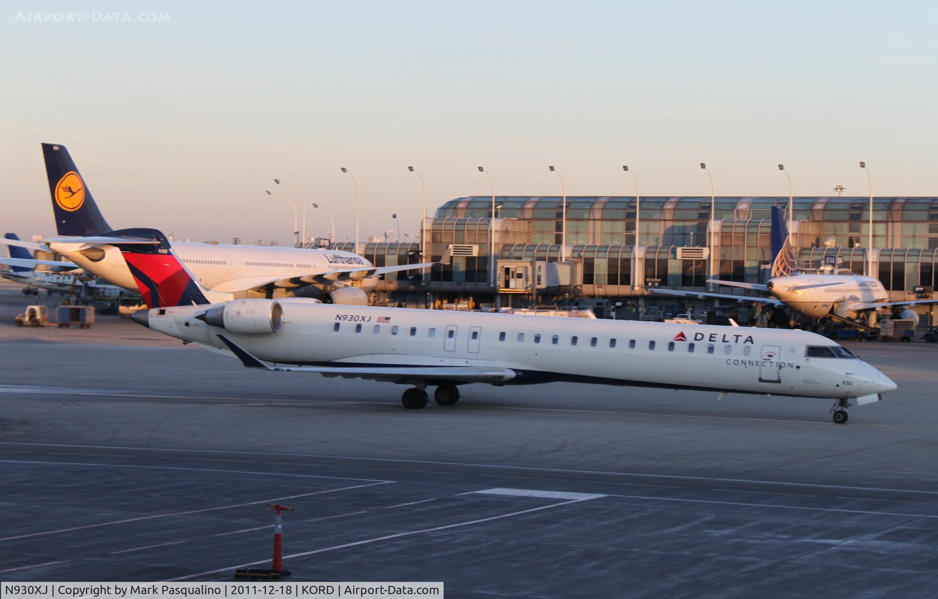 N930XJ, 2008 Bombardier CRJ-900ER (CL-600-2D24) C/N 15192, CL600-2D24