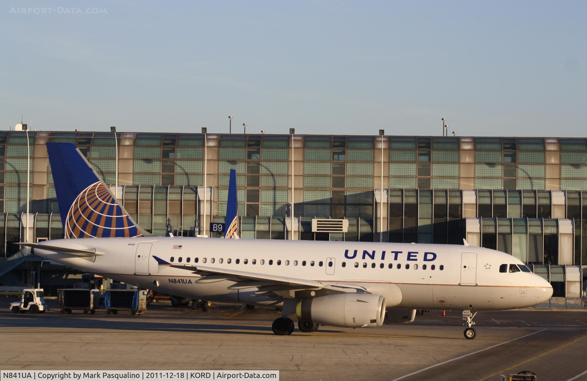 N841UA, 2001 Airbus A319-131 C/N 1545, Airbus A319