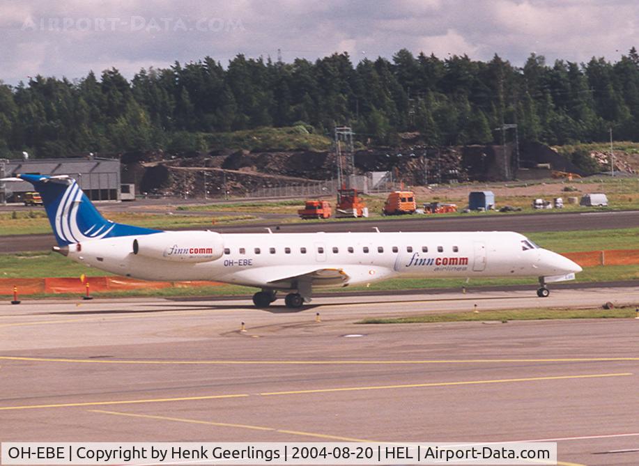 OH-EBE, Embraer EMB-145LU (ERJ-145LU) C/N 145351, Finncomm Airlines