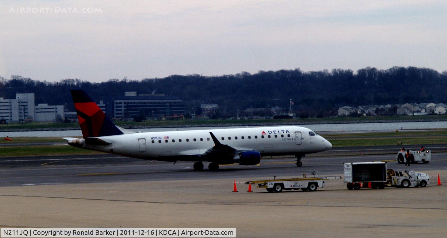 N211JQ, 2008 Embraer 175LR (ERJ-170-200LR) C/N 17000261, DCA, VA