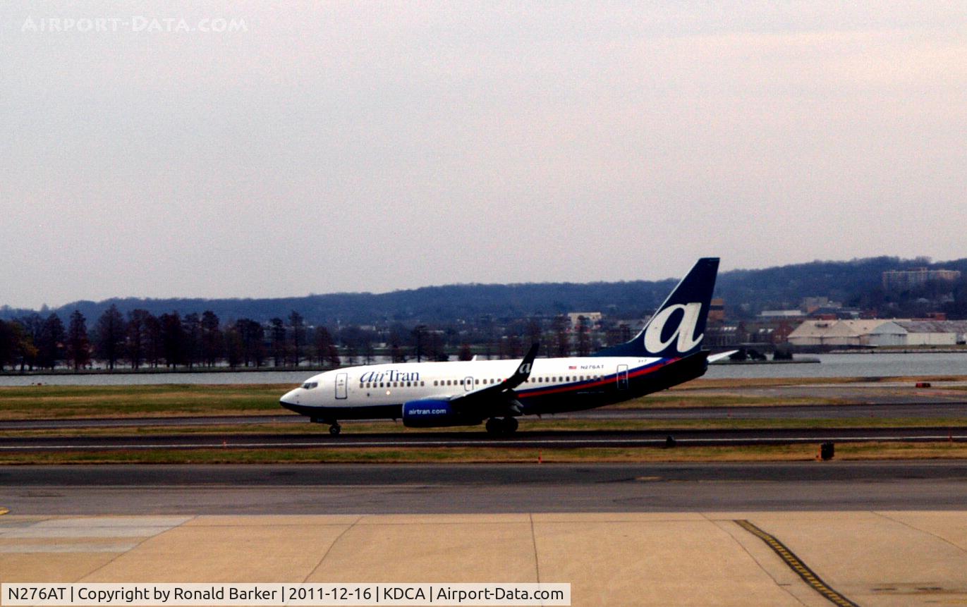 N276AT, 2005 Boeing 737-76N C/N 32664, DCA, AT