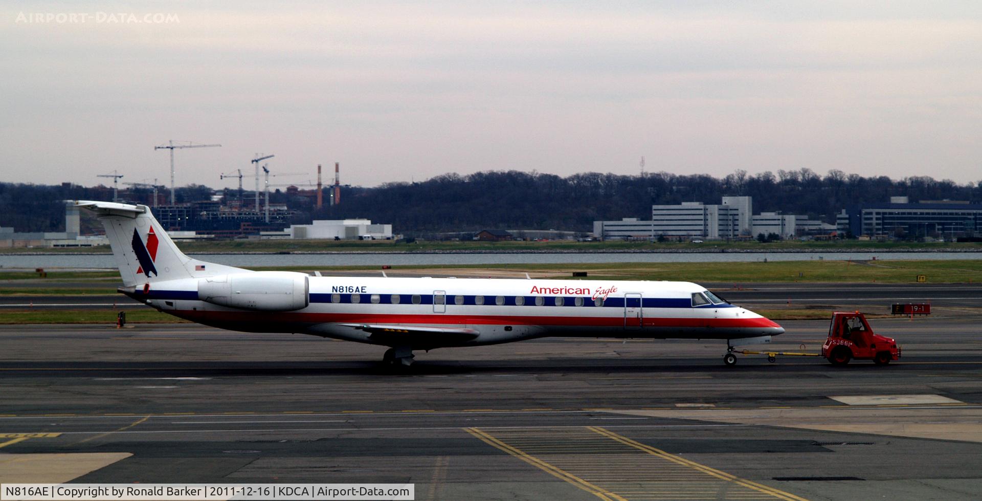 N816AE, 2002 Embraer ERJ-140LR (EMB-135KL) C/N 145552, DCA, VA