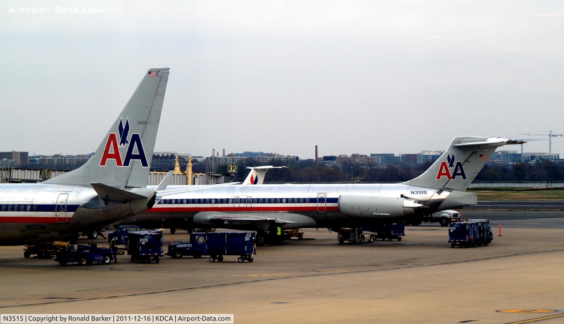 N3515, 1990 McDonnell Douglas MD-82 (DC-9-82) C/N 49892, DCA, VA