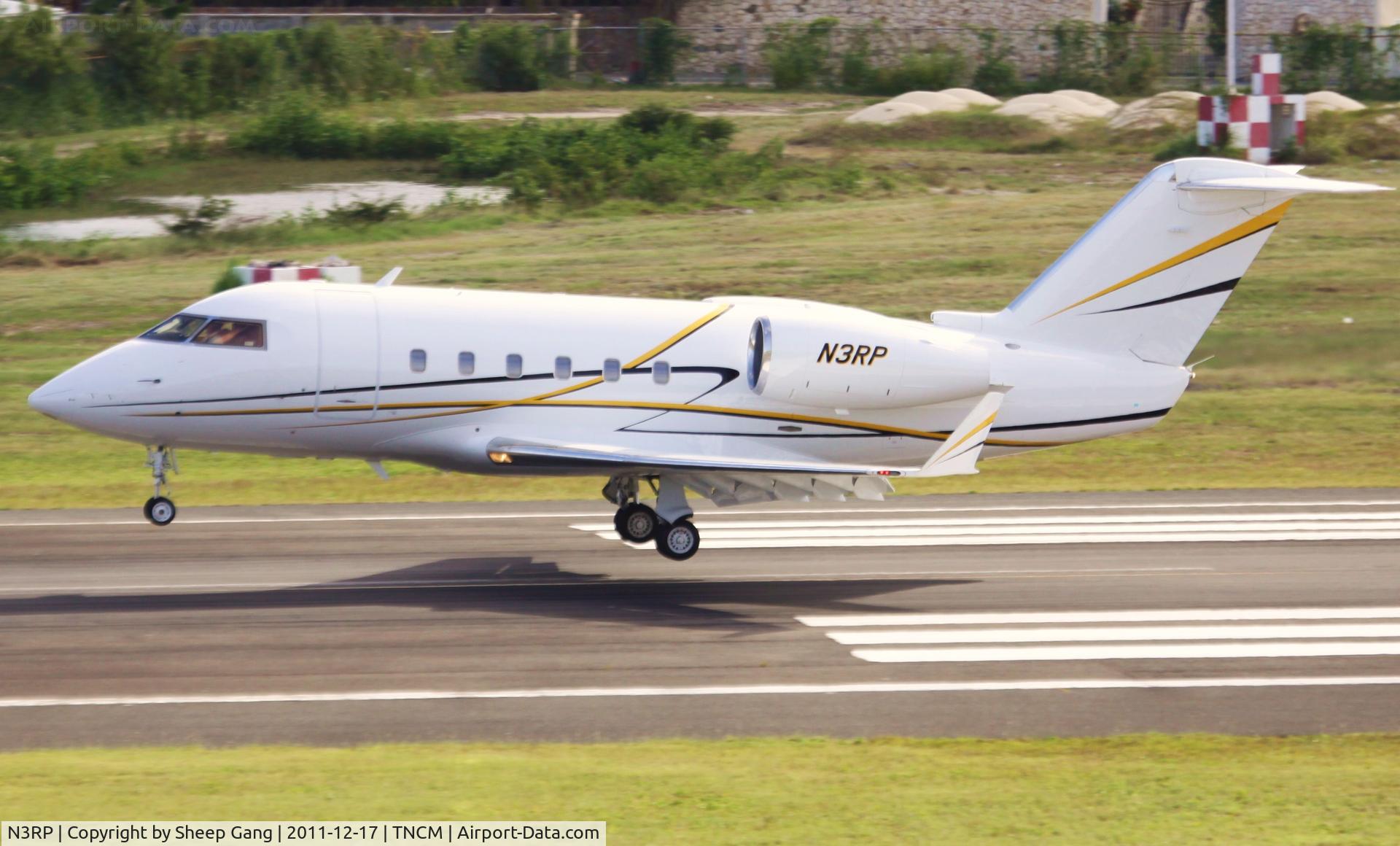 N3RP, 1981 Canadair Challenger 600 (CL-600-1A11) C/N 1011, N3rp at TNCM