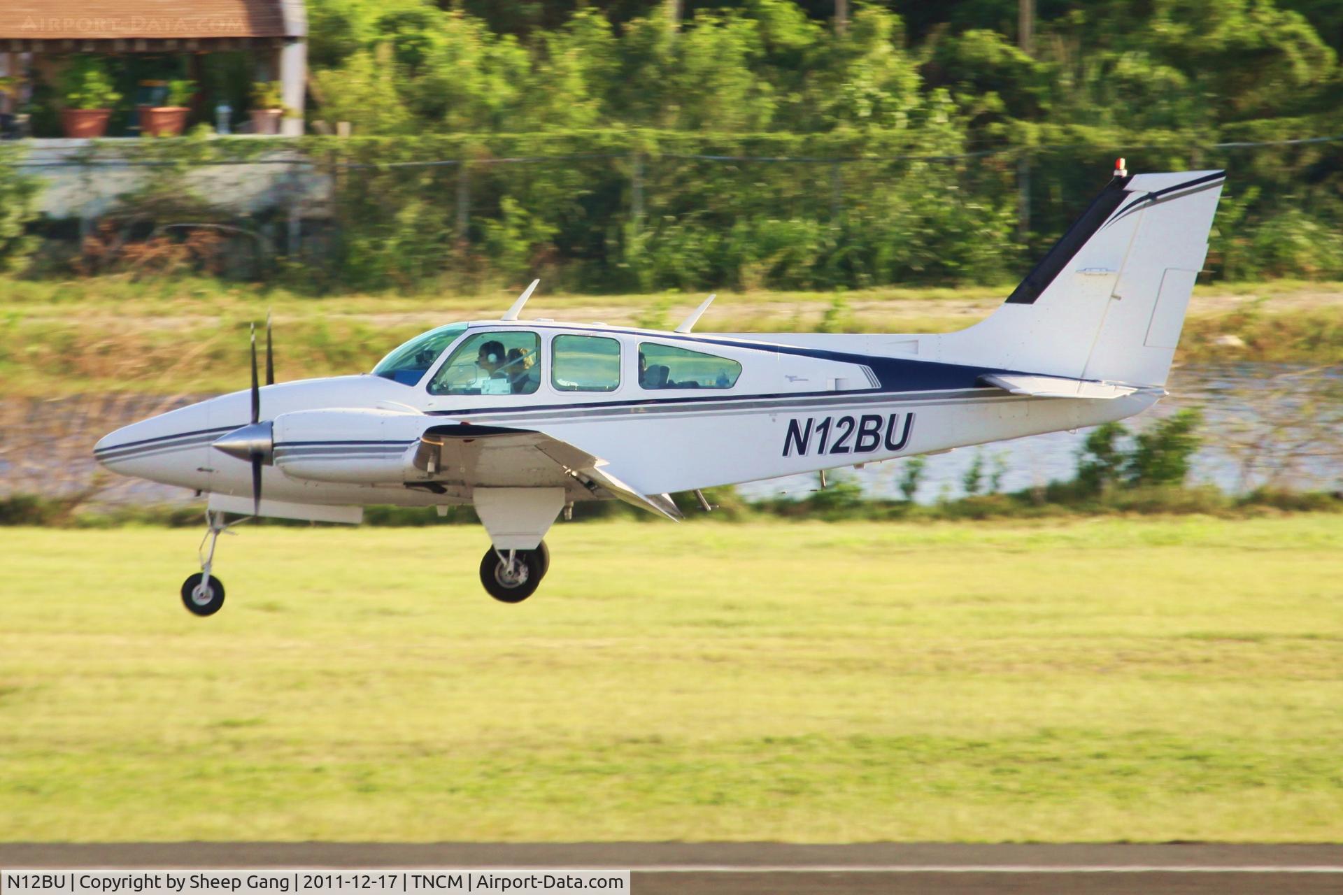 N12BU, 1968 Beech D55 Baron C/N TE-595, N12BU at TNCM