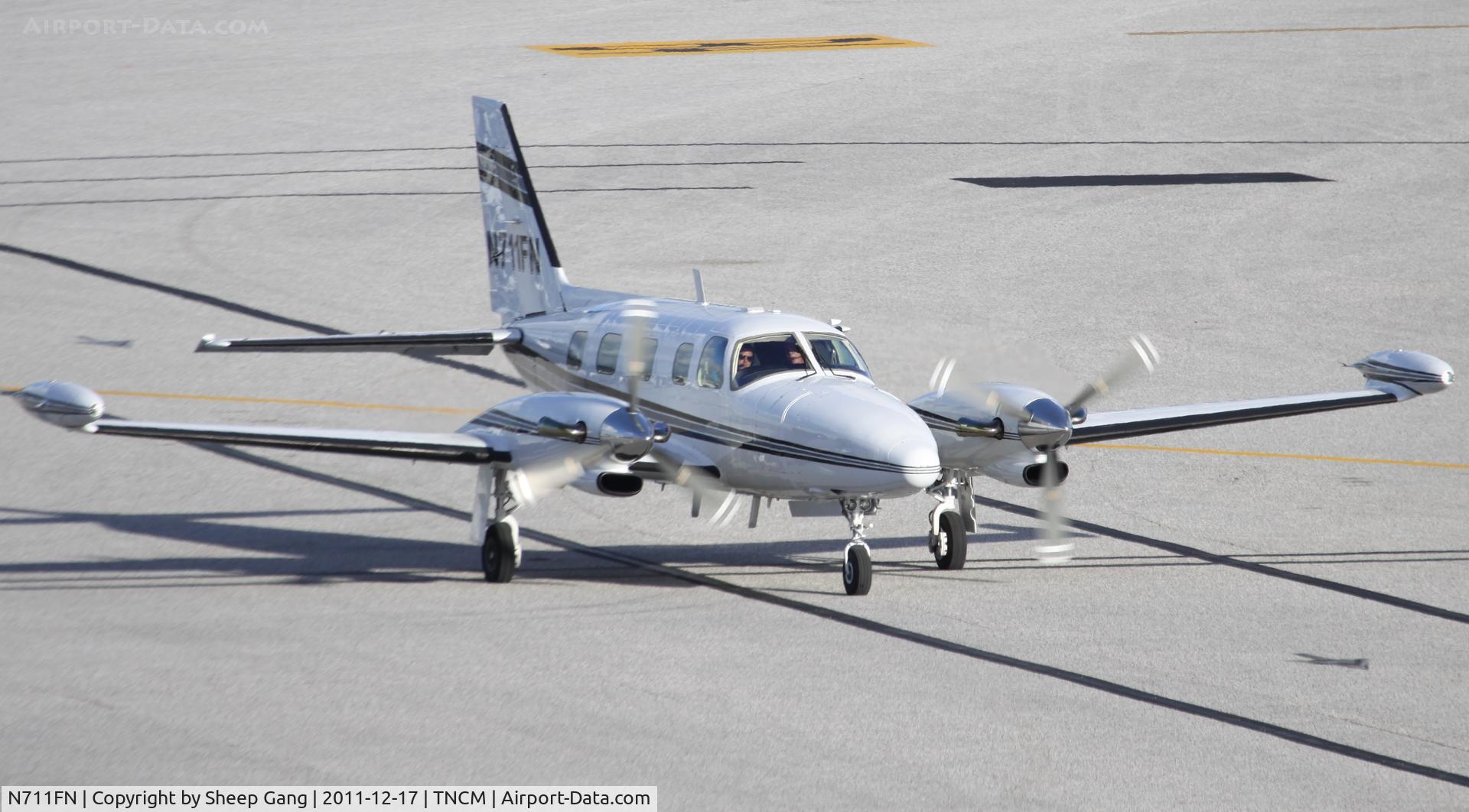 N711FN, 1981 Piper PA-31T2 C/N 31T-8166043, N711FN at TNCM