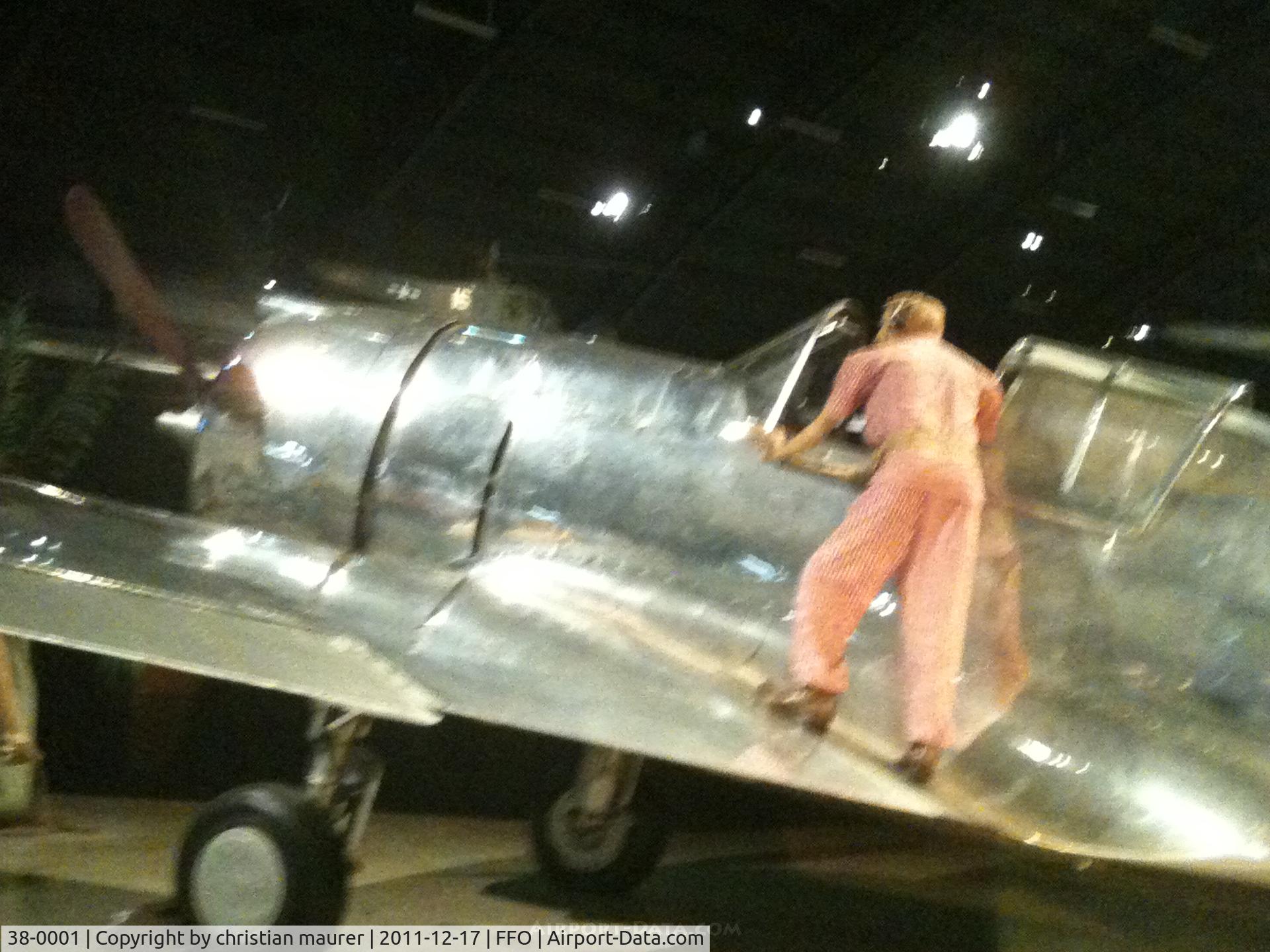 38-0001, 1938 Curtiss P-36 Hawk C/N 12415, p-36