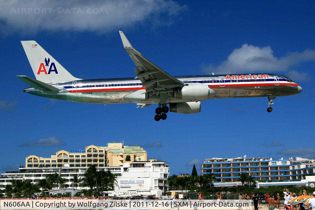 N606AA, 1996 Boeing 757-223 C/N 27057, visitor