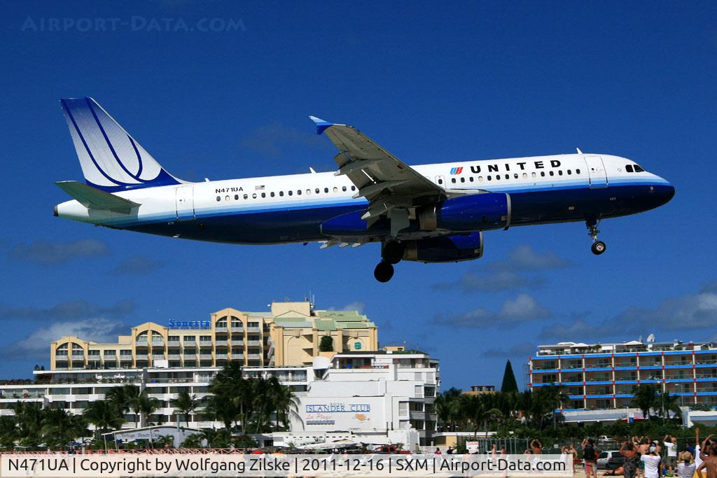 N471UA, 2001 Airbus A320-232 C/N 1432, visitor