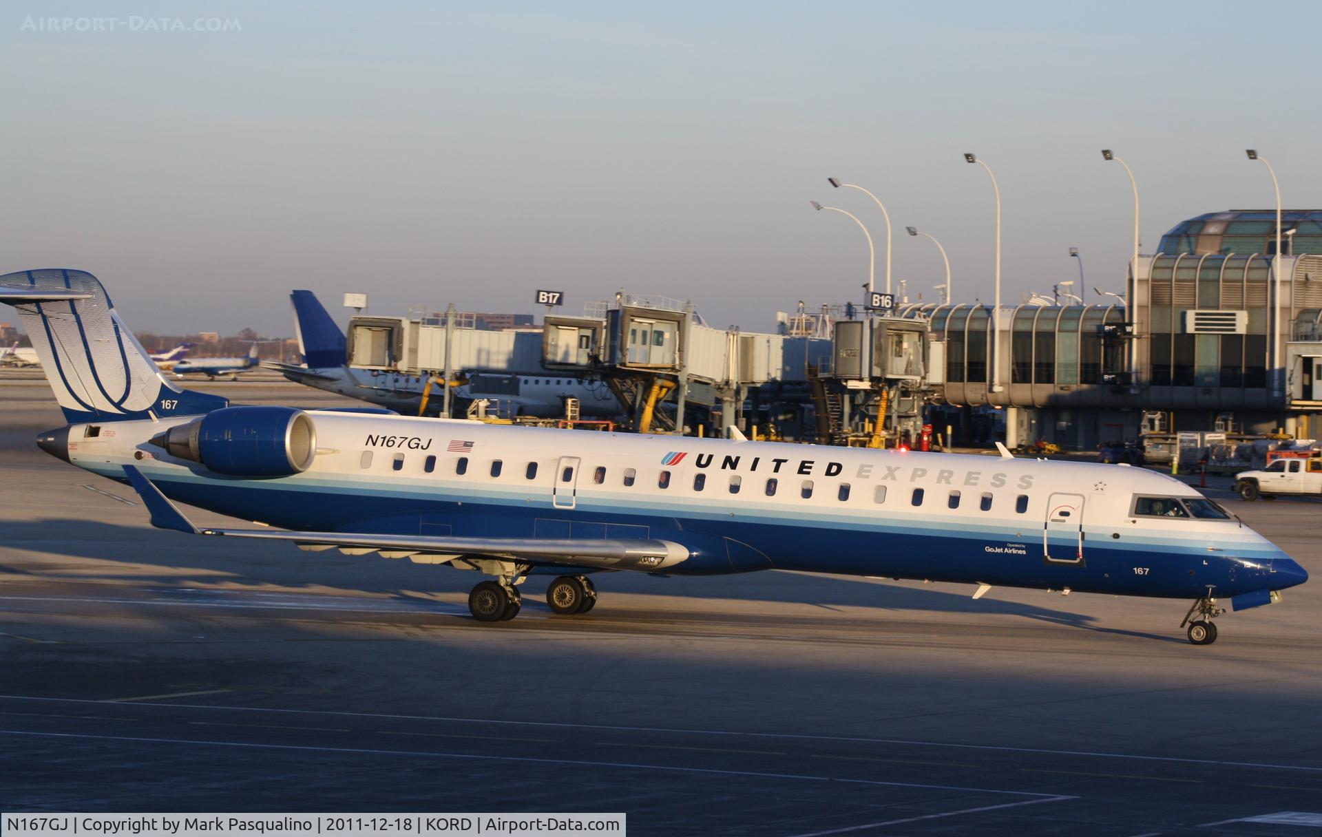 N167GJ, 2008 Bombardier CRJ-702 (CL-600-2C10) Regional Jet C/N 10269, CL-600-2C10